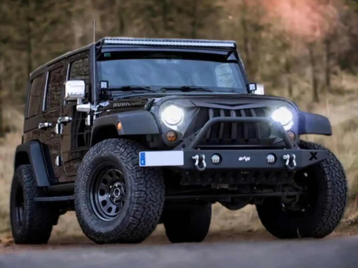 Jeep Wrangler Wrangler Unlimited 2.8CRD Polar Aut. Polar Negro - 1