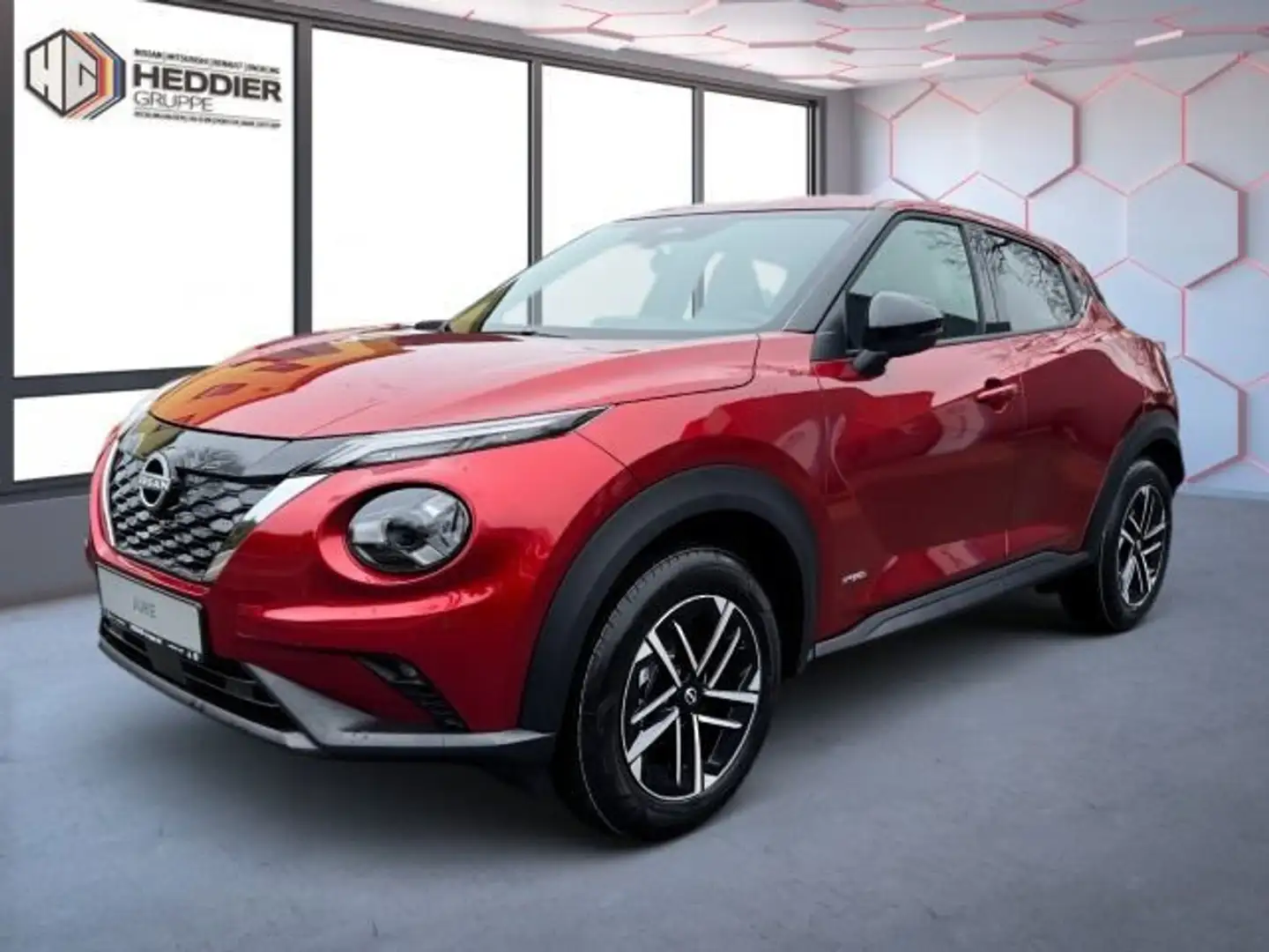 Nissan Juke JUKE 1.6 HYBRID 143 PS 4AMT N-CONNECTA Winter II Rouge - 1