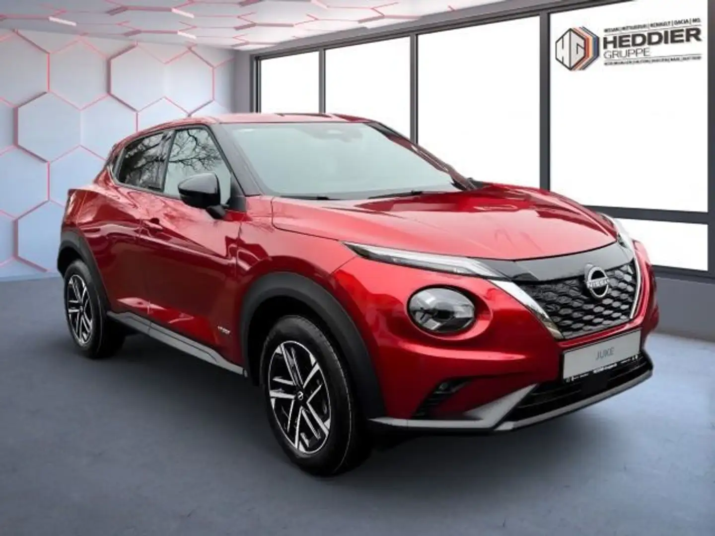 Nissan Juke JUKE 1.6 HYBRID 143 PS 4AMT N-CONNECTA Winter II Rouge - 2