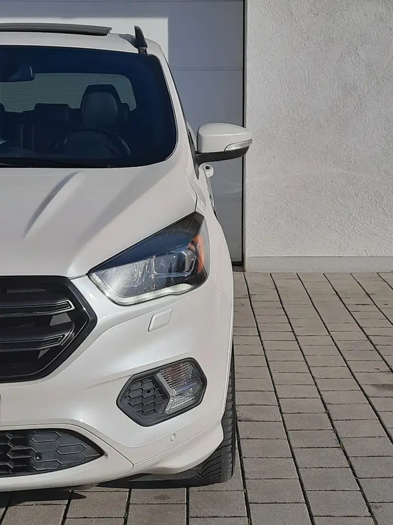 Ford Kuga 2,0 TDCi/Aut./4x4/ST-Line/Pano/Kam/SonySYNC Weiß - 1