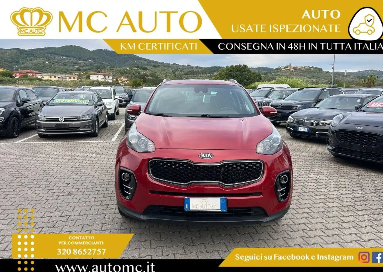 Kia Sportage 1.7 CRDI 2WD Class Rojo - 2