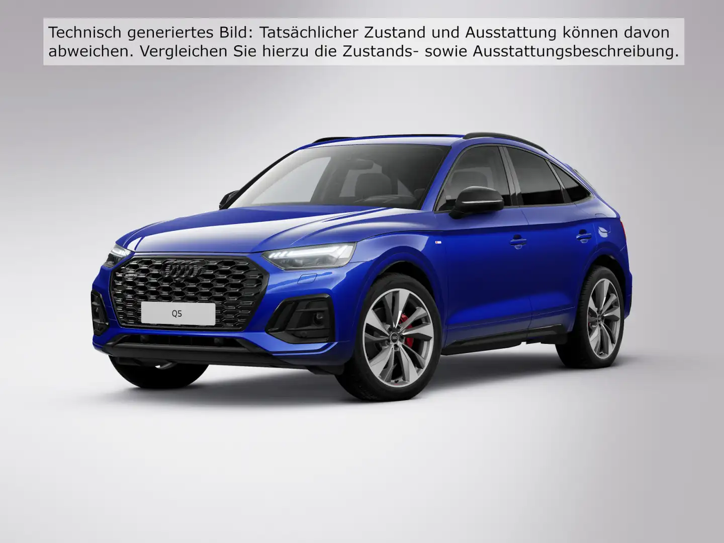 Audi Q5 Sportb.55 TFSI e quat.S-line S-tronic Blau - 2