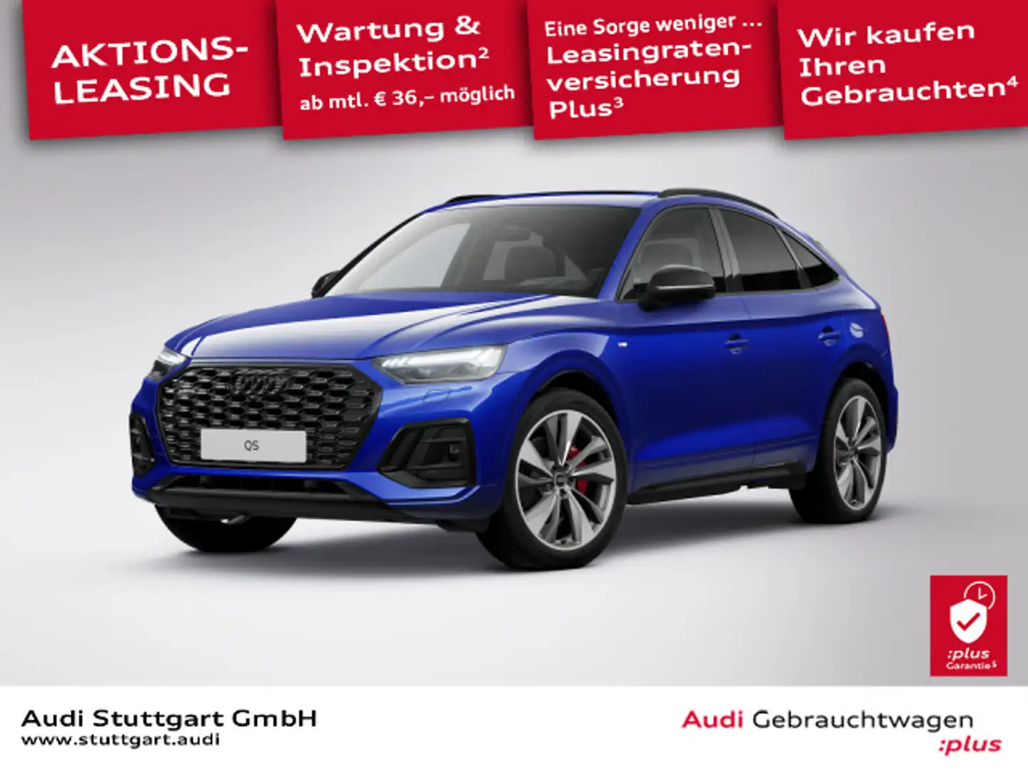 Audi Q5 Sportb.55 TFSI e quat.S-line S-tronic Blau - 1