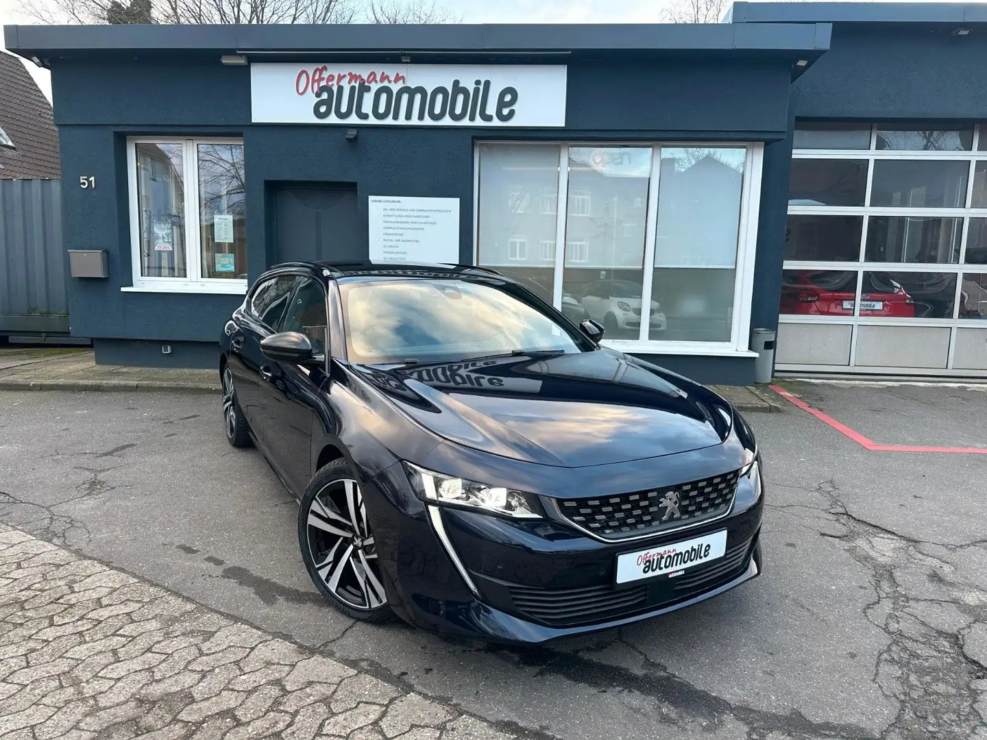 Peugeot 508 SW Hybrid 225 GT*ACC*LEDER*AHK*SHZ*GARANTIE* Blau - 1