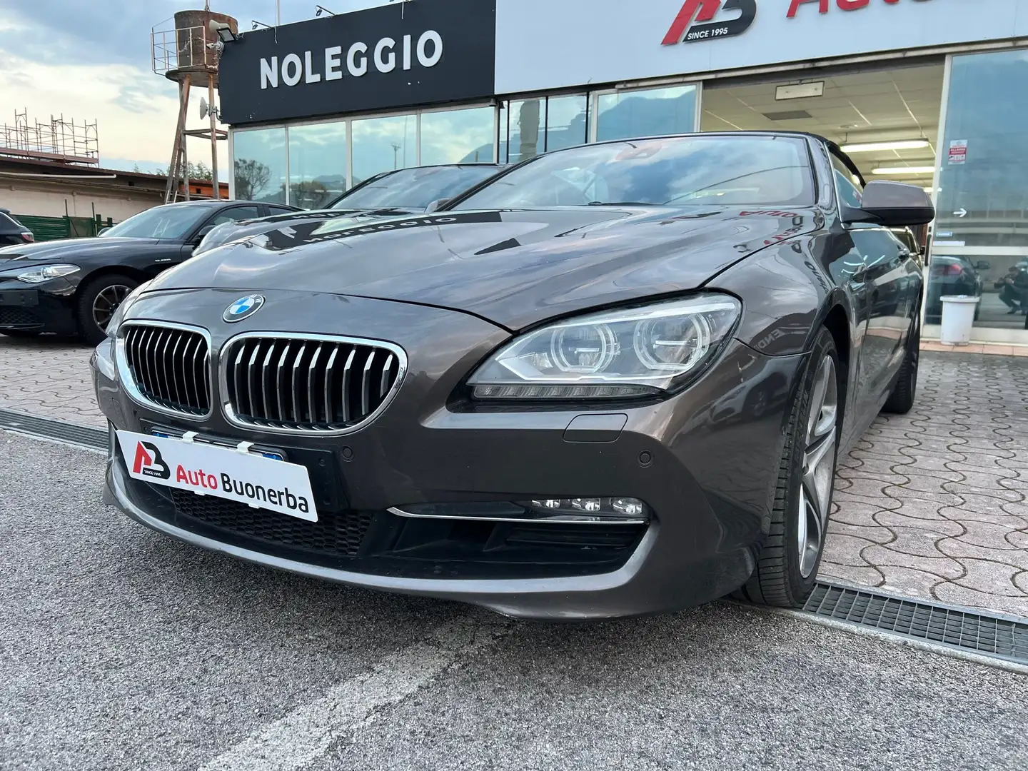 BMW 640 640d Cabrio auto Gri - 1