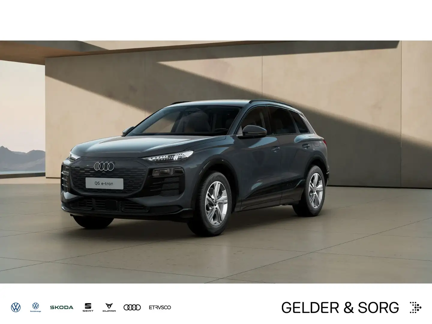 Audi Q6 Tech*KlimaWinter*AHK*Lenkradhzg.* Grau - 1