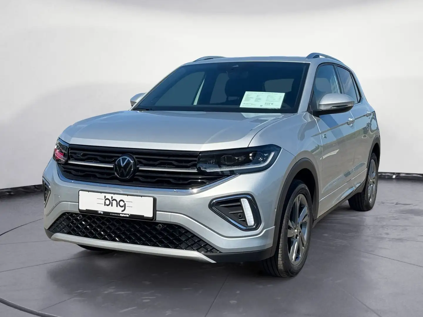 Volkswagen T-Cross 1.5 TSI DSG R-Line IQ.Drive AHK Kamera Silber - 2