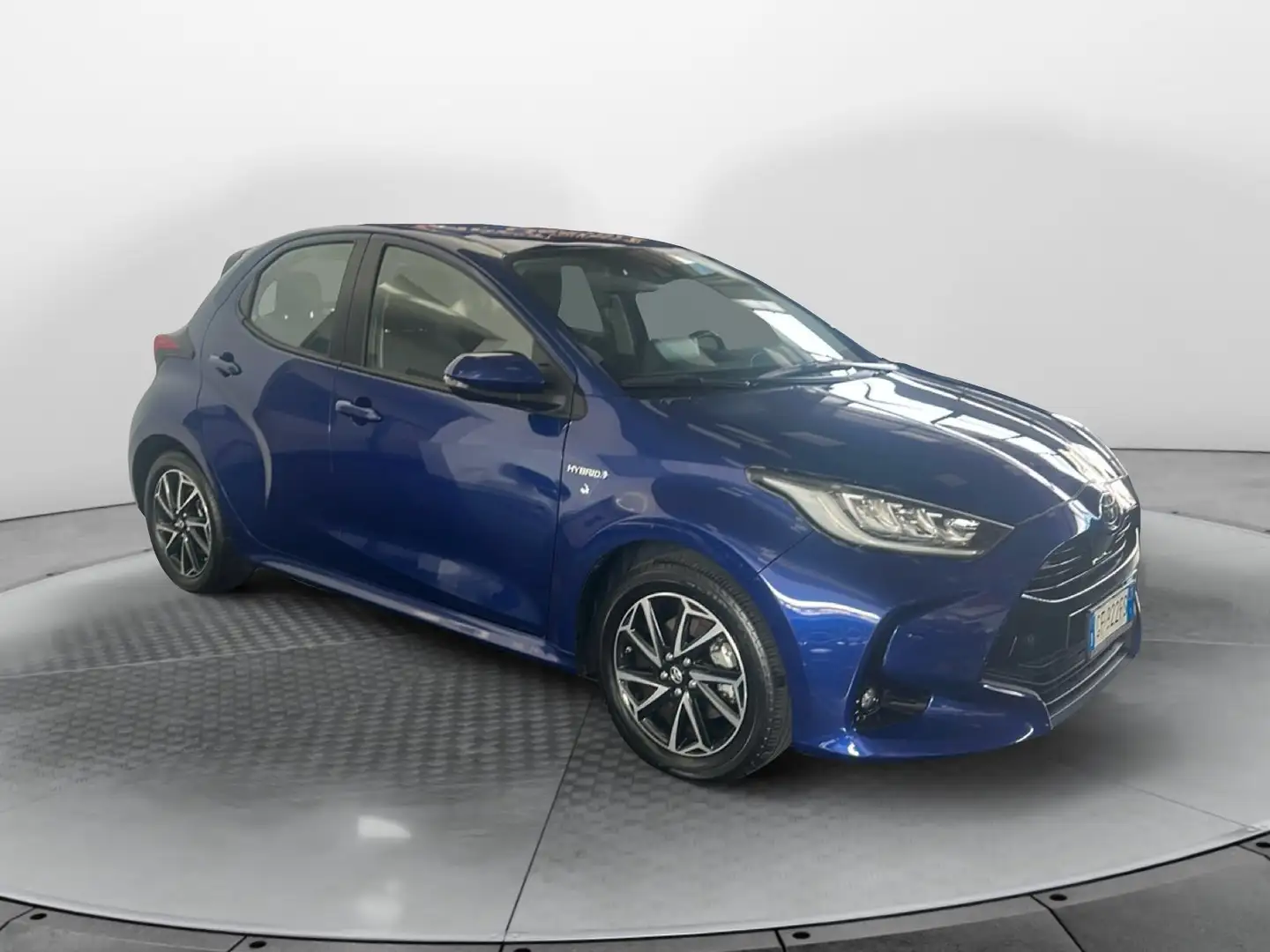 Toyota Yaris Yaris 1.5 Hybrid 5 porte Trend Bleu - 1