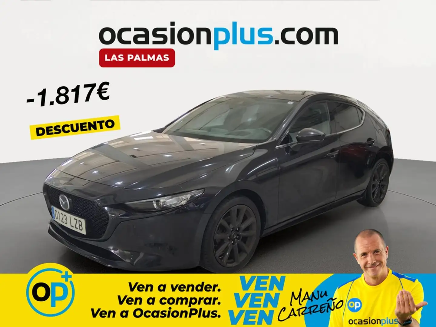 Mazda 3 2.0 e-Skyactiv-G Homura 90kW Negro - 1