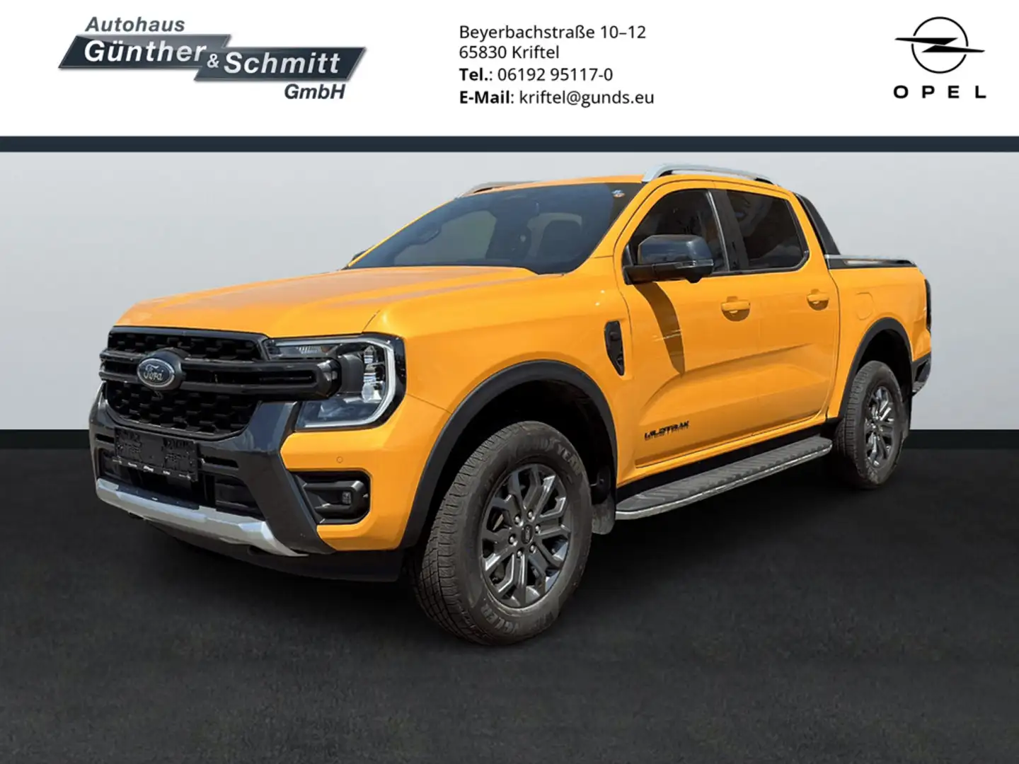 Ford Ranger 2.0 Ecoblue Wildtrak e-4WD Doppelkabine Orange - 1