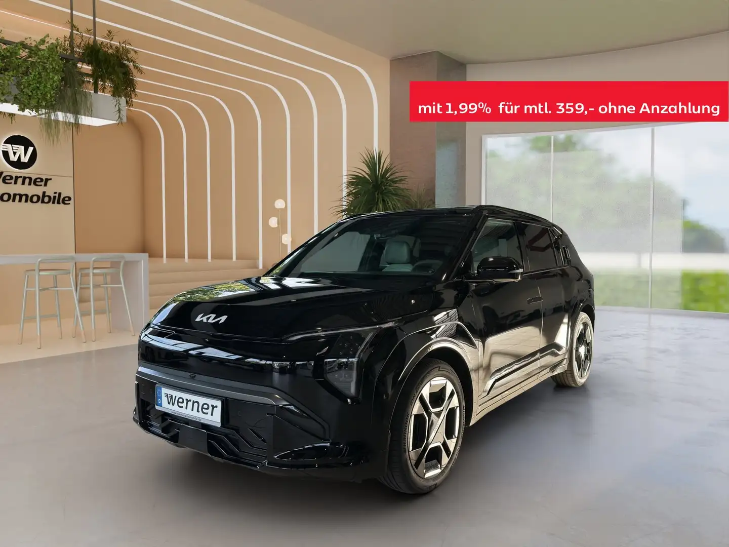 Kia EV3 81,4 kWh GT-line DriveWise Comfort Schwarz - 1