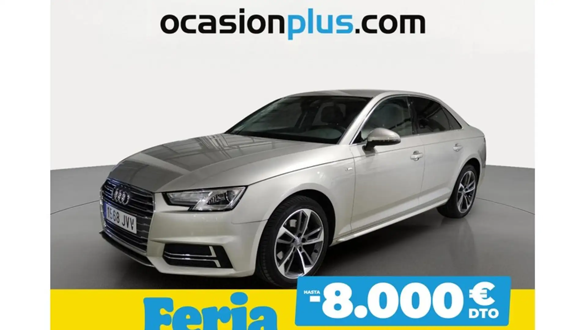 Audi A4 2.0TDI Sport edition S tronic 110kW Silber - 1