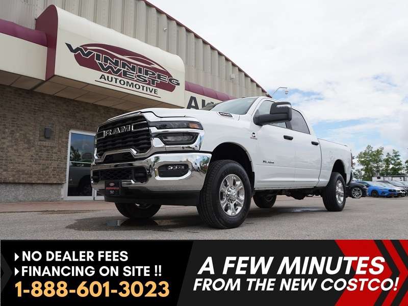 2025 Dodge RAM BRAND NEW BIG HORN CUMMINS WITH ONLY 133KMS!!