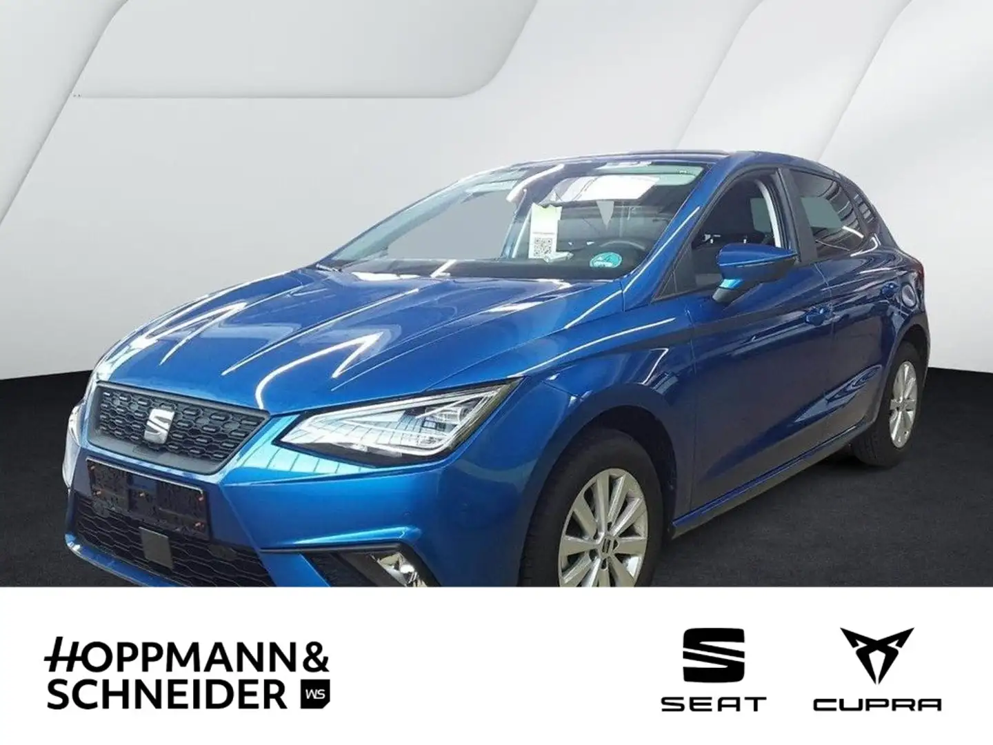 SEAT Ibiza 1.0 TSI Style Navi LED ACC SHZ PDC RFK Bleu - 1