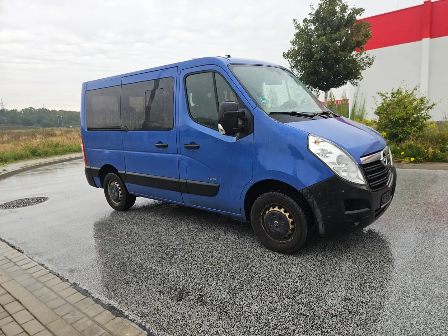 Opel Movano Kb L1H1 3,3t Combi 9 Sitze* Klima* Blau - 2