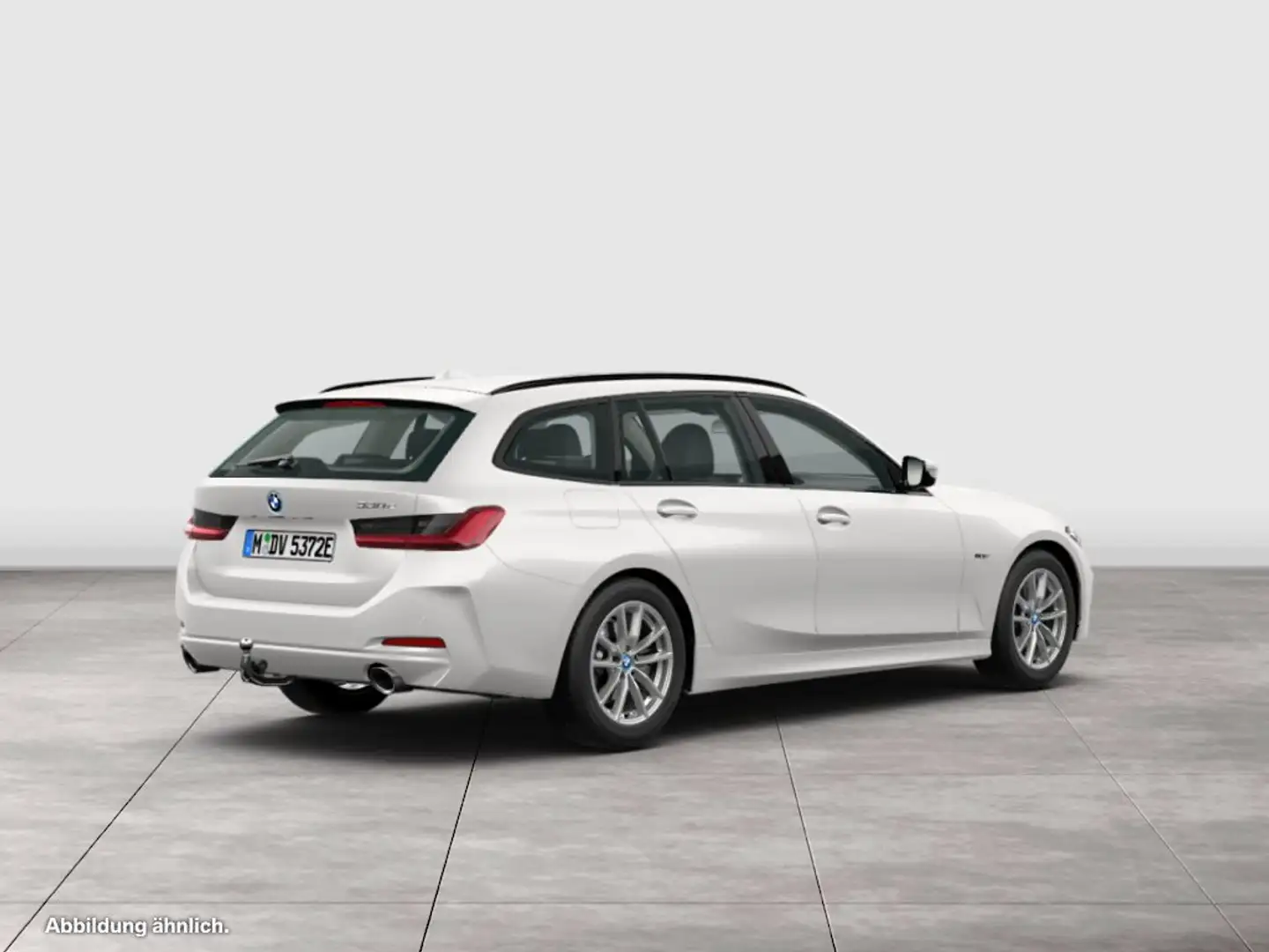 BMW 330 e Touring AHK+NAVI+LED+PDC+DAB+TEMPOMAT Weiß - 2