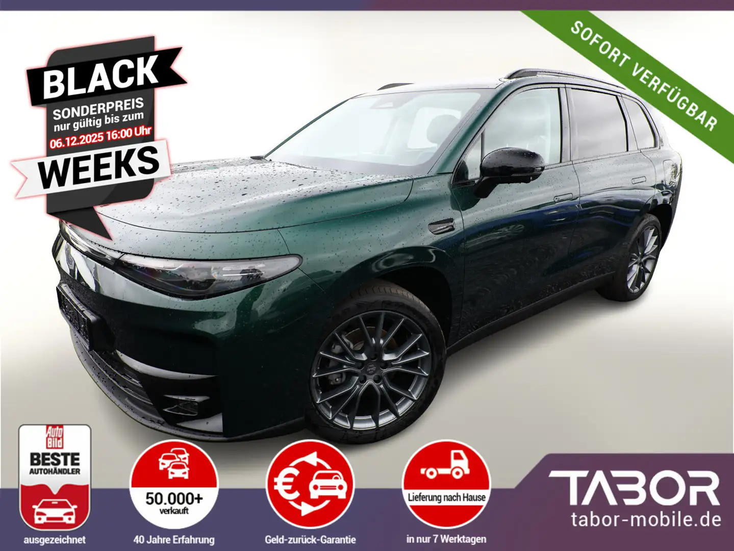 Leapmotor C10 BEV 218 Design 20Z Pano Nav SHZ eHK UVP-18%* Groen - 1