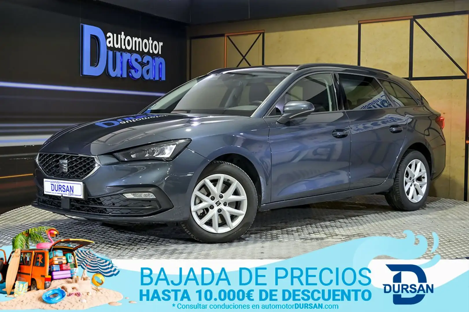 SEAT Leon 2.0 TDI 110kW DSG7 Style Launch P Nav Blau - 1