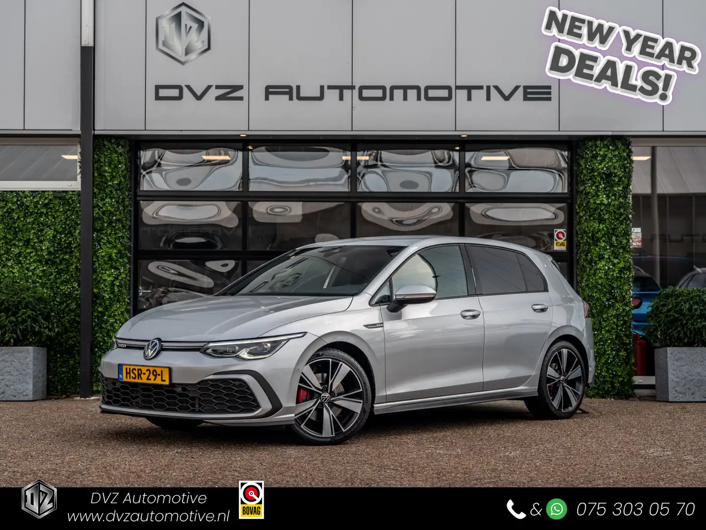 Volkswagen Golf GTD 2.0 TDI 200PK DSG | Matrix | Sport&Sound | Trekhaa Zilver - 1