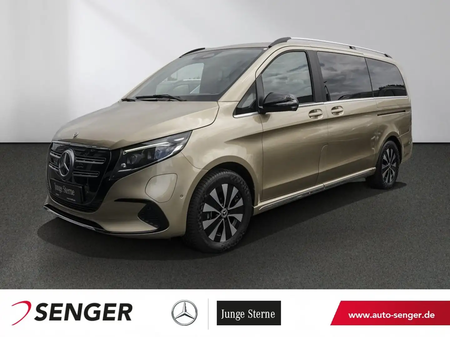 Mercedes-Benz EQV 300 Avantgarde lang MBUX LED Distr Pano 360° Gold - 1