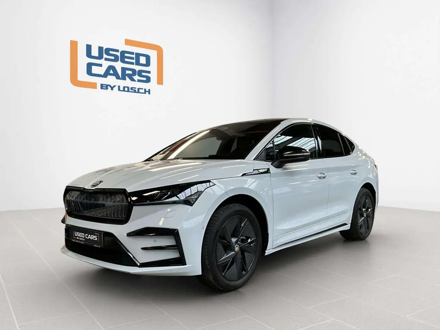 Skoda Enyaq Zertifikat+Coupé+RS+Maxx+AHK+Wärme-P. Blanc - 1