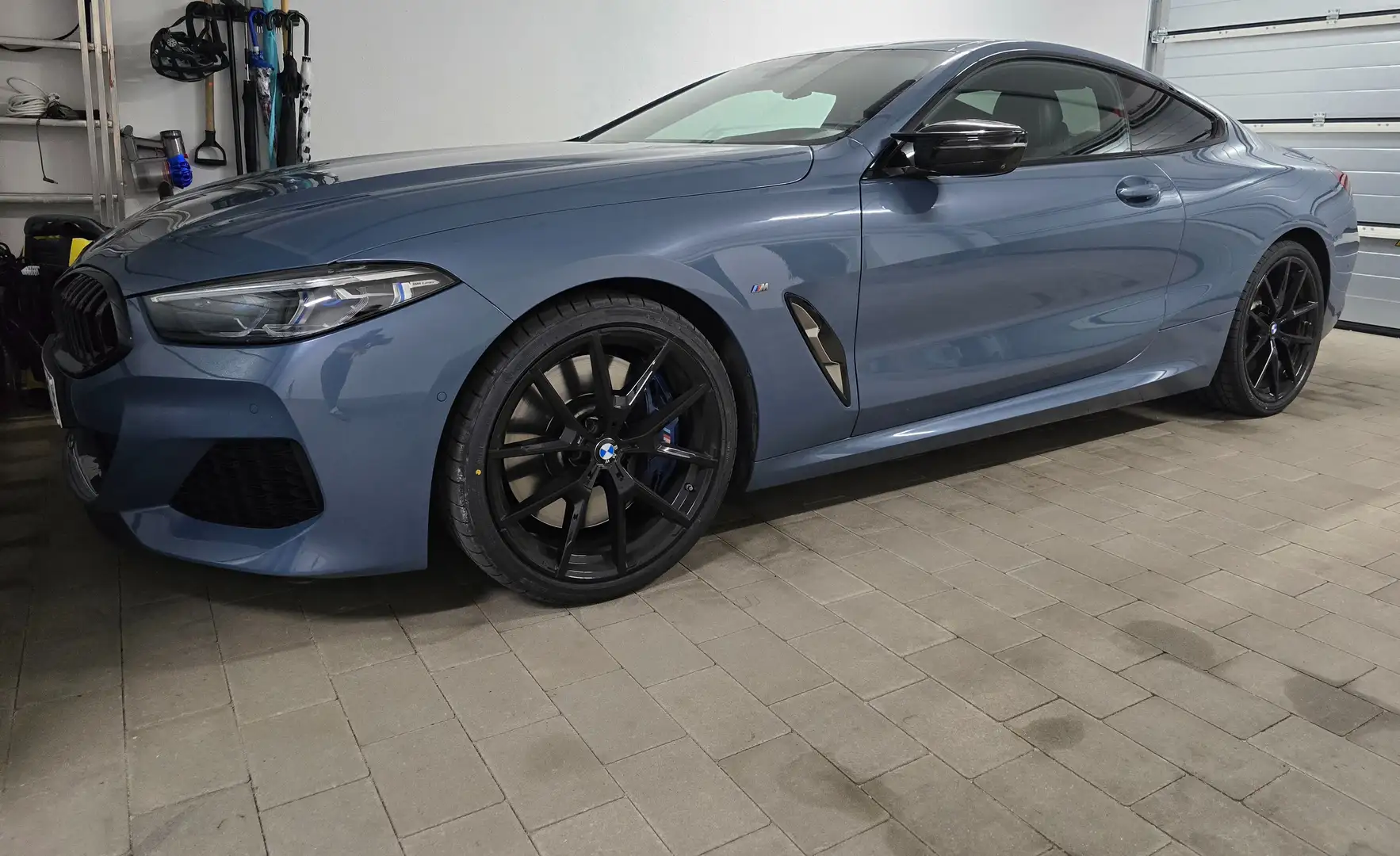 BMW M850 M850i xDrive Coupé Laser 8-FACH-Ber.B&W SoftHUD Blau - 2