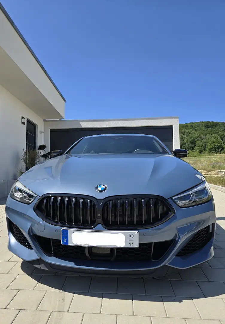 BMW M850 M850i xDrive Coupé Laser 8-FACH-Ber.B&W SoftHUD Bleu - 2