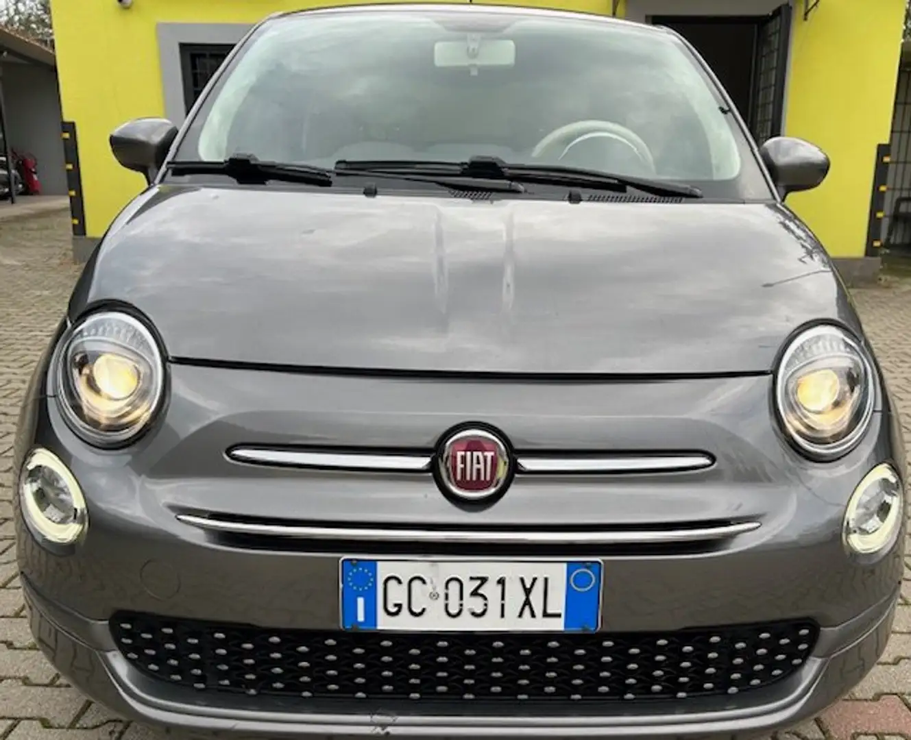 Fiat 500 hybrid 70cv Gris - 1