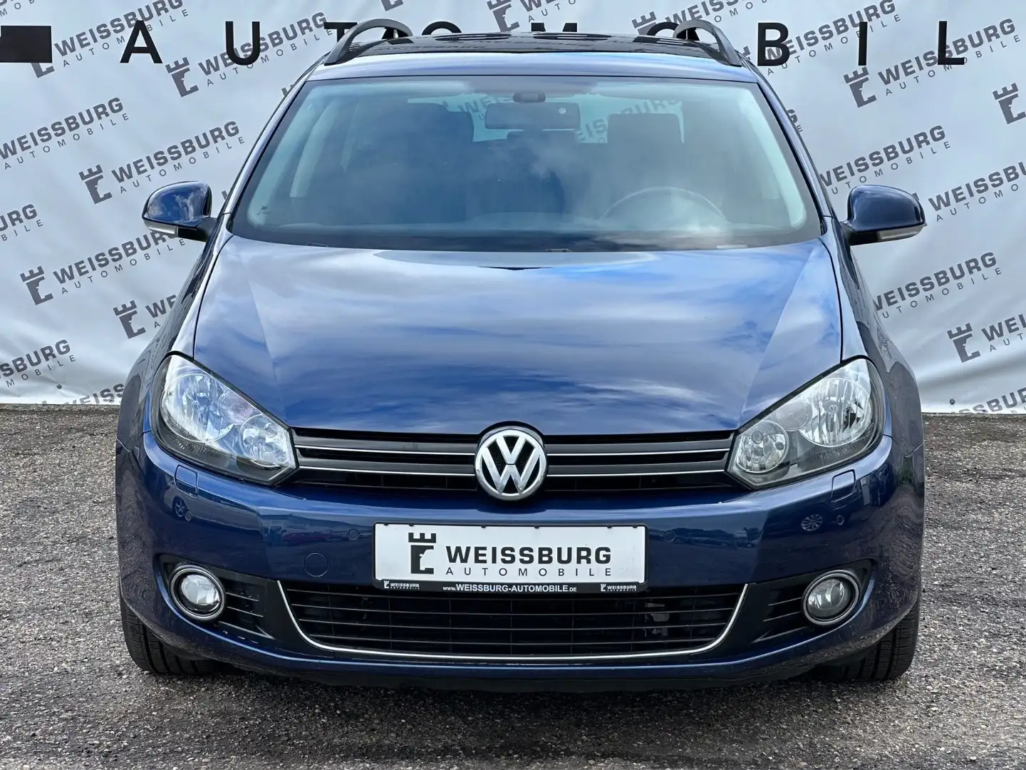 Volkswagen Golf VI 1.6 TDi Variant Comfortlin KLIMA|SHZ|PDC Blau - 2