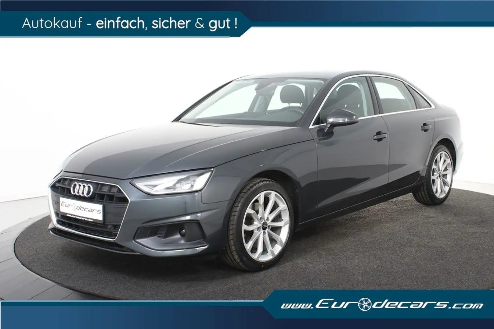 Audi A4 35 TFSI S tronic *1.Hand*Navi*AHK*Park ass.* Grau - 1