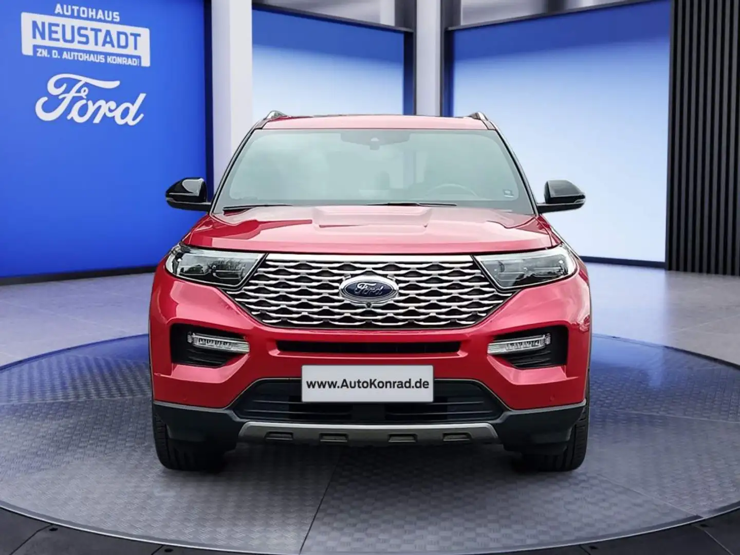 Ford Explorer EcoBoost Plug-in Hybrid PLATINUM Rouge - 2