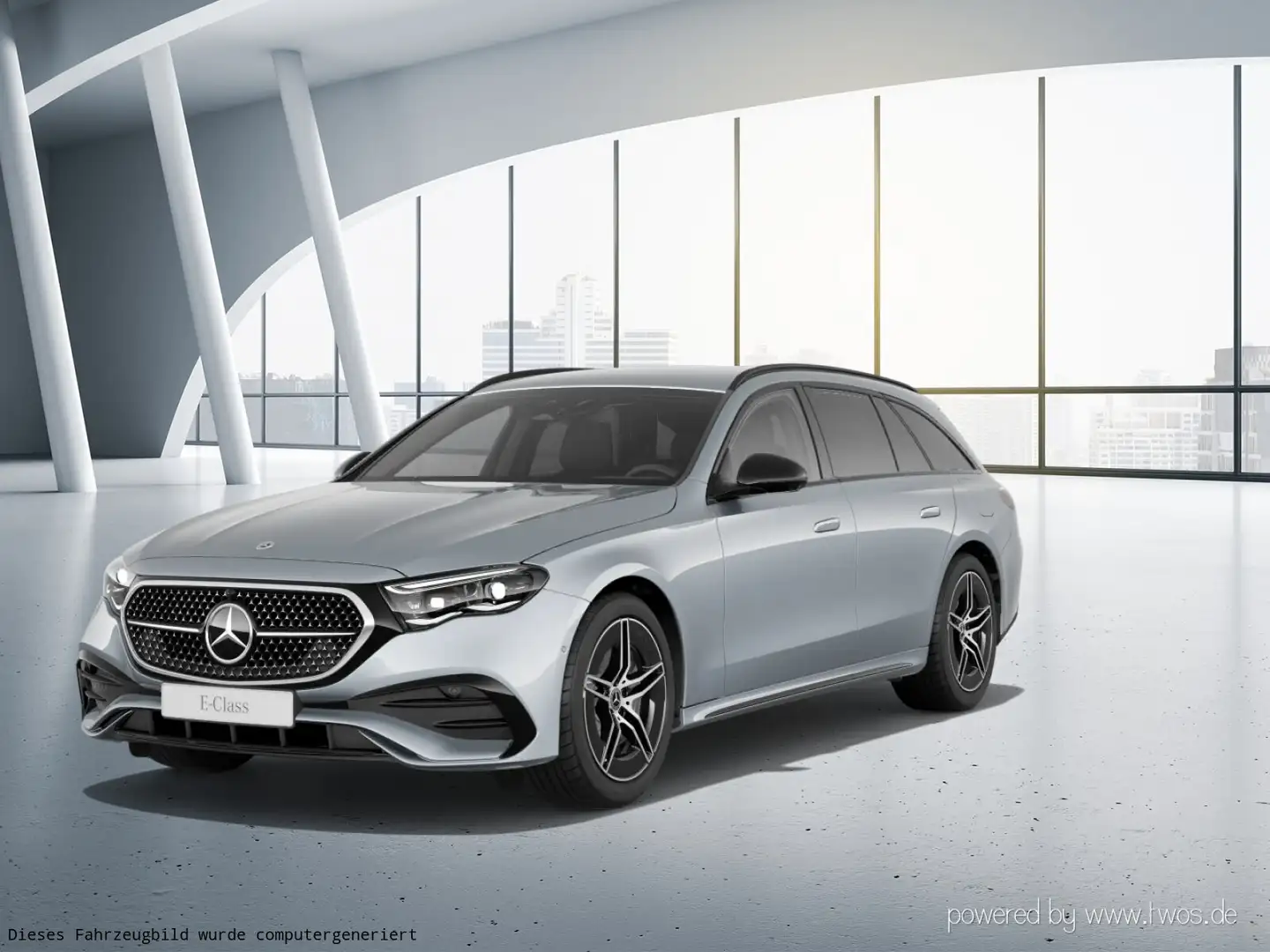 Mercedes-Benz E 300 E 300 de 4MATIC T-Modell AMG Line Advanced Plus Silber - 2