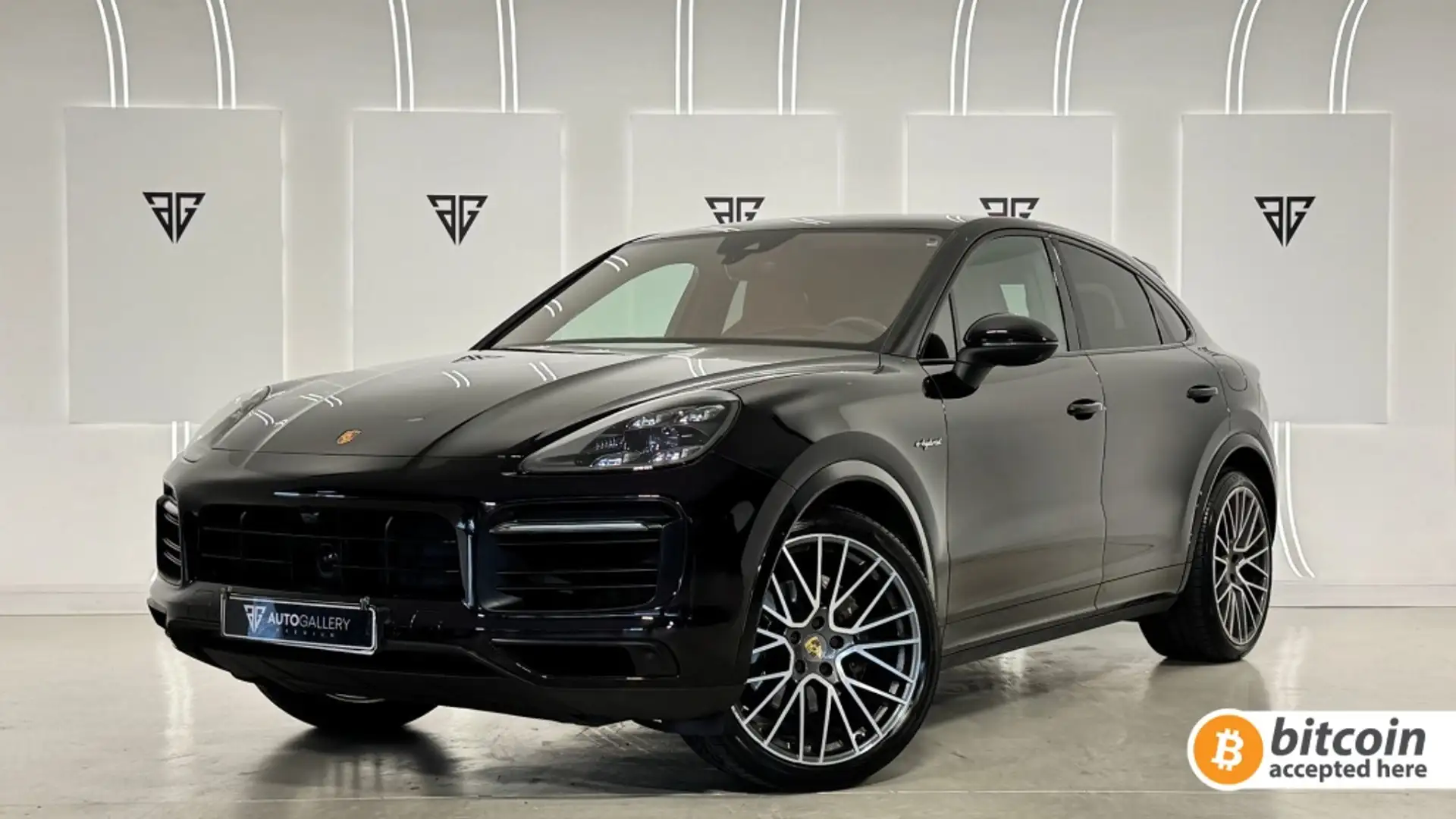Porsche Cayenne E-Hybrid Platinum Edition Coupé Aut. Negro - 1