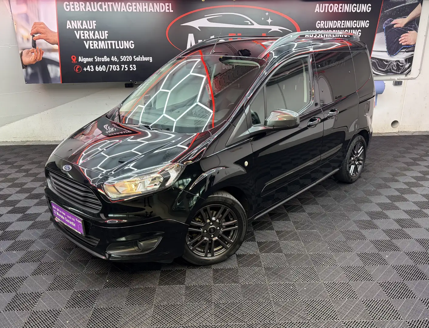 Ford Tourneo Courier Sport 12 Monate Garantie! Schwarz - 1