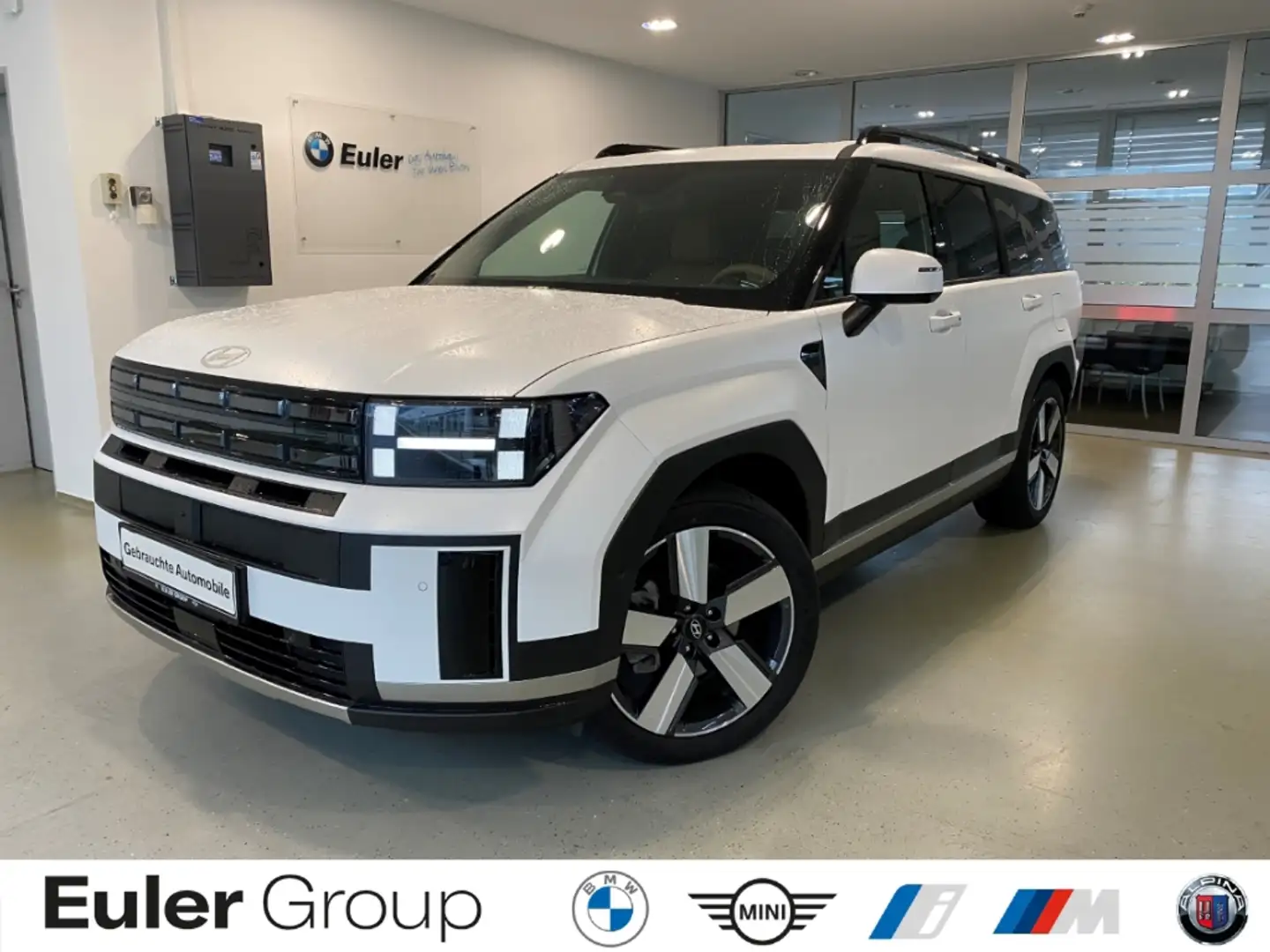 Hyundai SANTA FE 1.6 T-GDI Hybrid 4WD Signature Leder LED Navi Weiß - 1