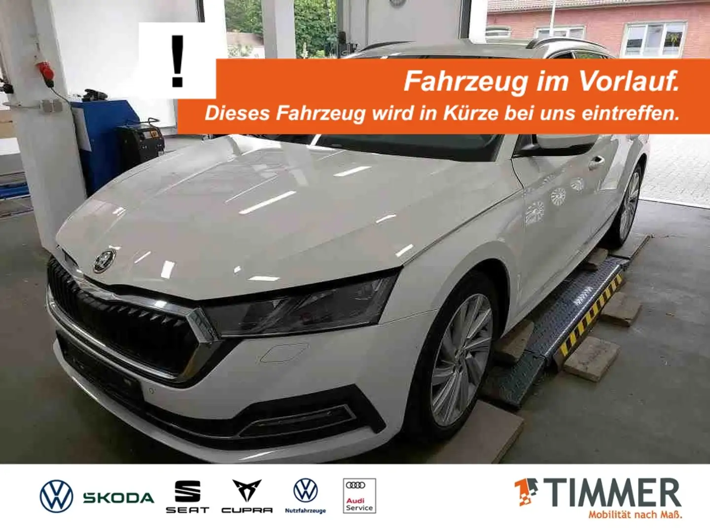 Skoda Octavia Combi 2.0 TDI DSG STYLE *CANTON *MATRIX *ACC *RKA Weiß - 1