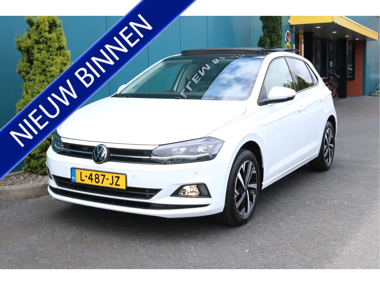 Volkswagen Polo 1.0 TSI Highline Advance PANO|CARPLAY|STOELVERW|AD Blanc - 1