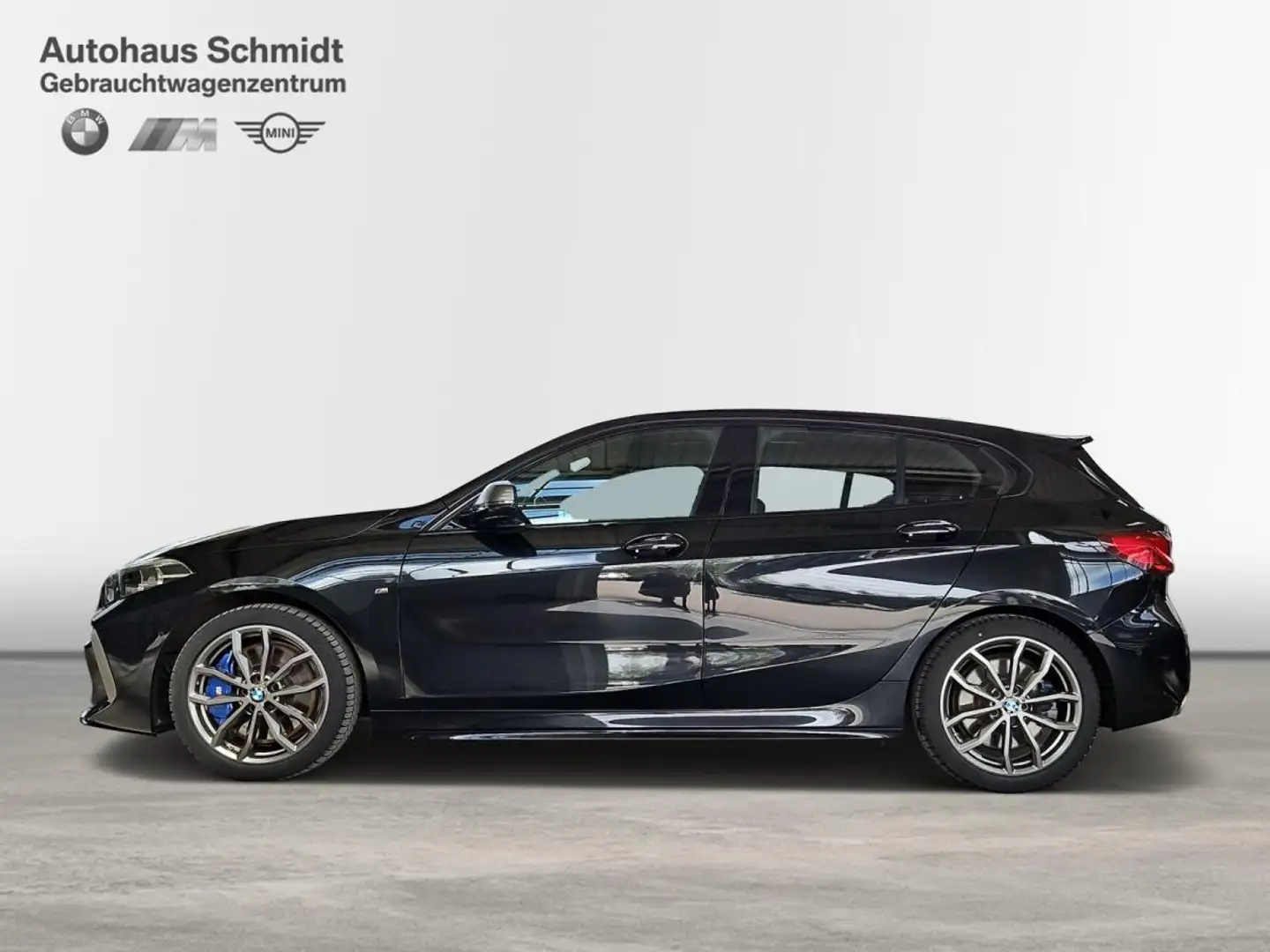 BMW 135 i M xDrive Panorama*Harman Kardon*ACC*Parking Assi Schwarz - 2