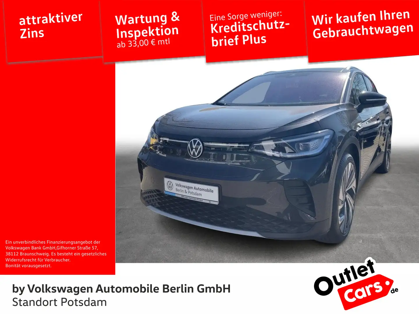 Volkswagen ID.4 Pro Performance 1st Max Gris - 1