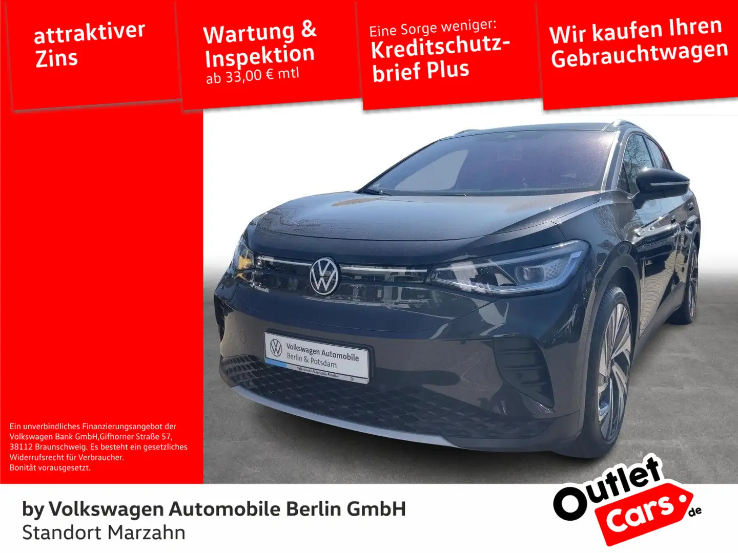 Volkswagen ID.4 Pro Performance 1st Max Grigio - 1