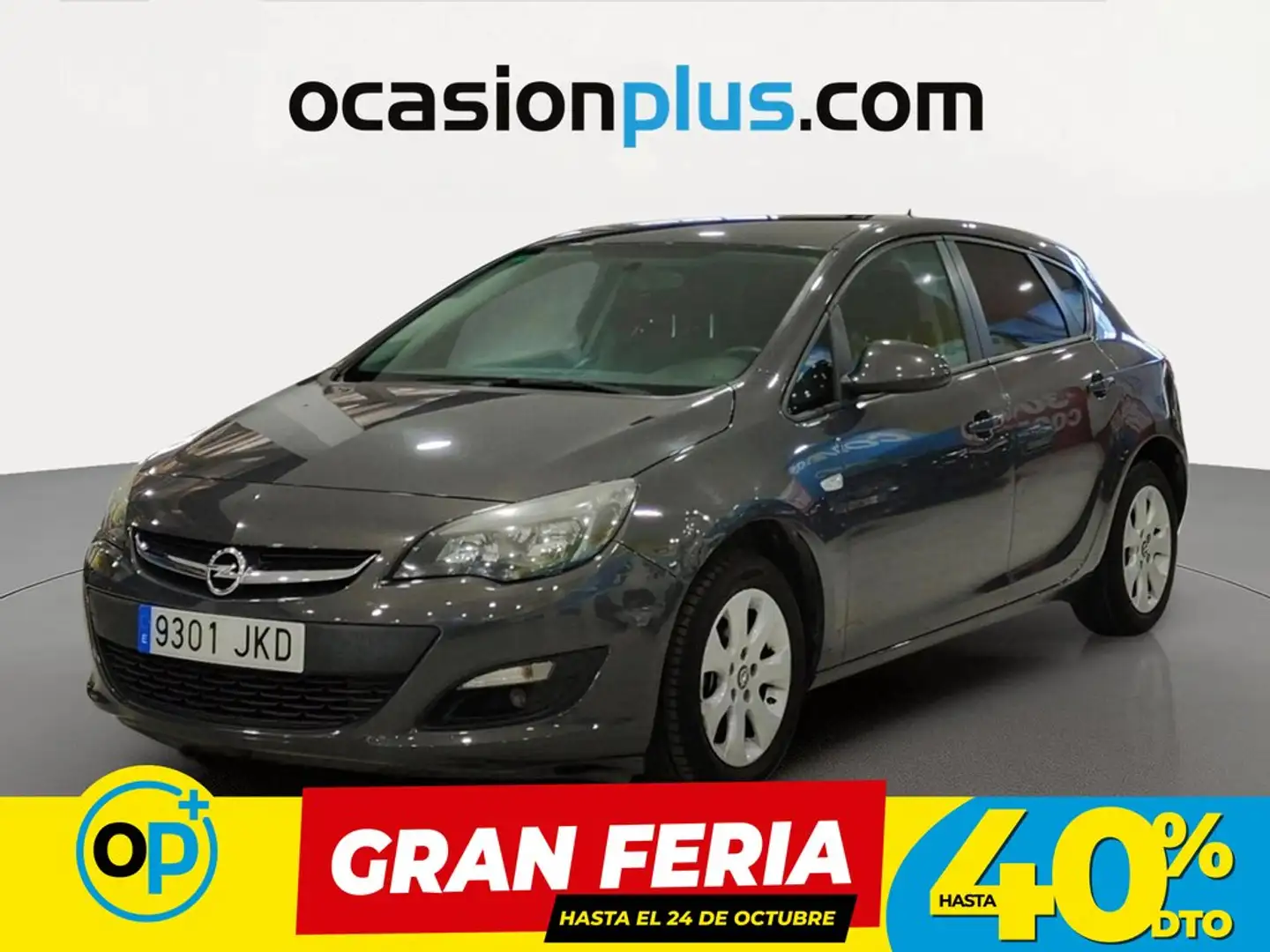 Opel Astra 1.6CDTi S/S Business 110 Gris - 1