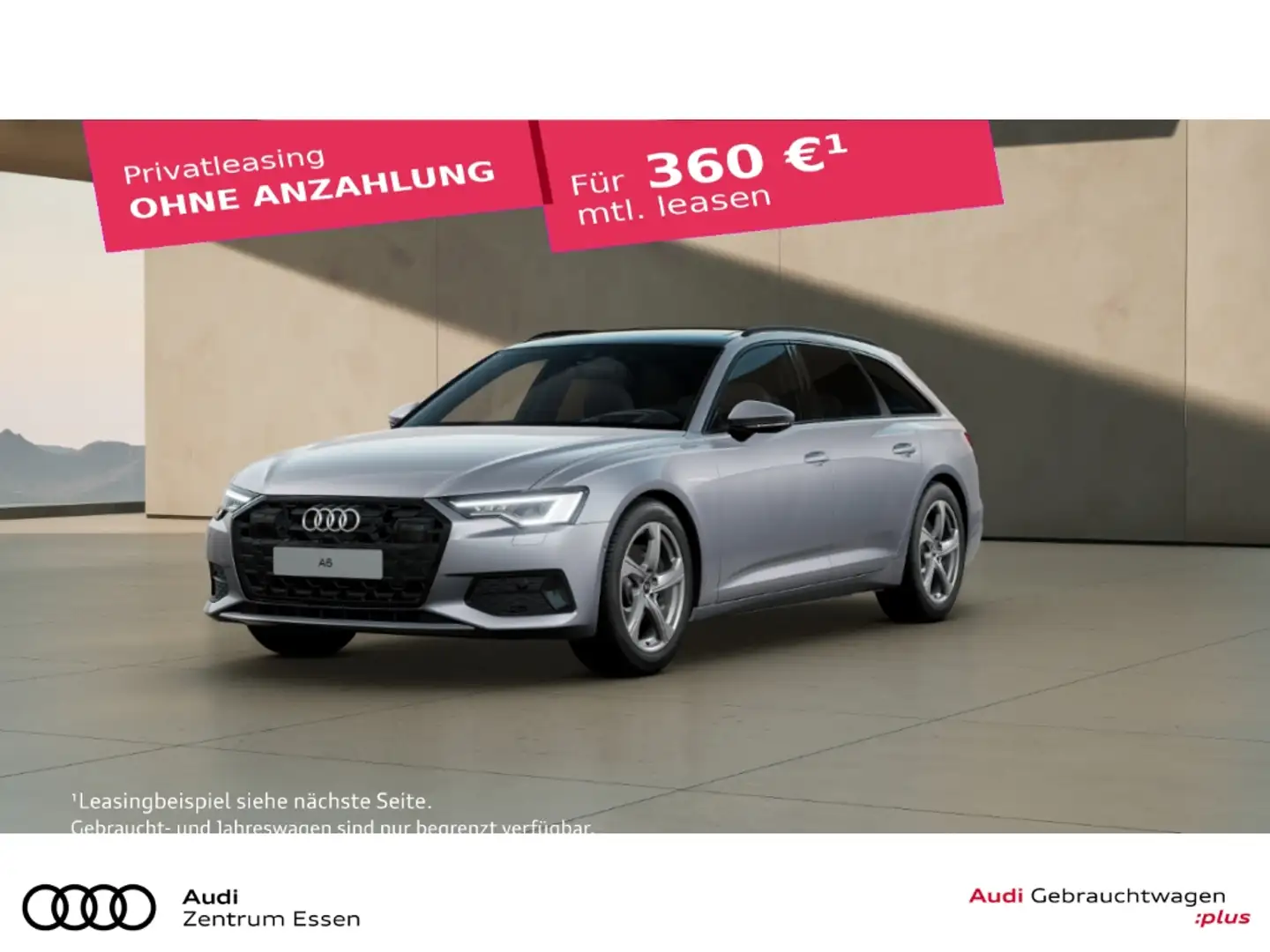 Audi A6 Avant 45 TFSI Advanced S-TRONIC MATRIX LED NAV PLU Argent - 1