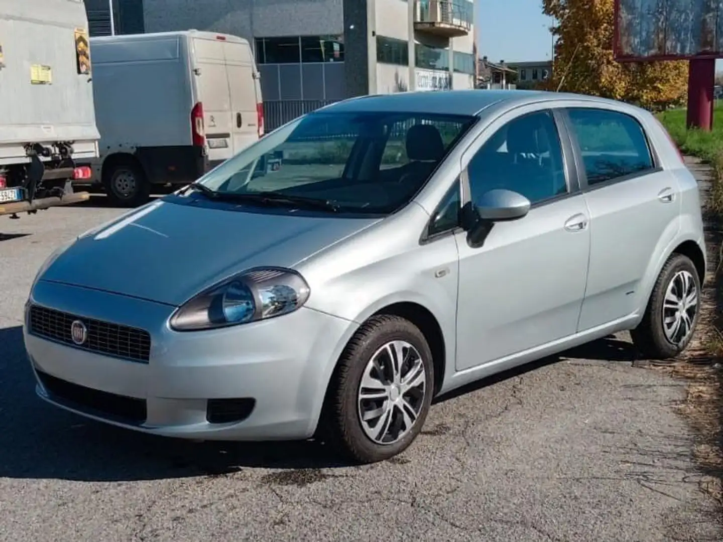 Fiat Grande Punto Grande Punto 5p 1.4 Dynamic 77cv Argento - 1
