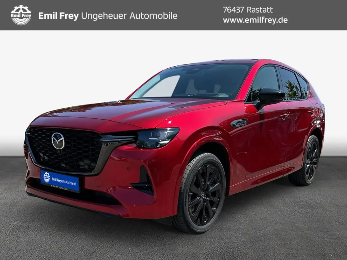 Mazda CX-60 e-SKYACTIV-D 254 M HYBRID AWD HOMURA Rot - 1