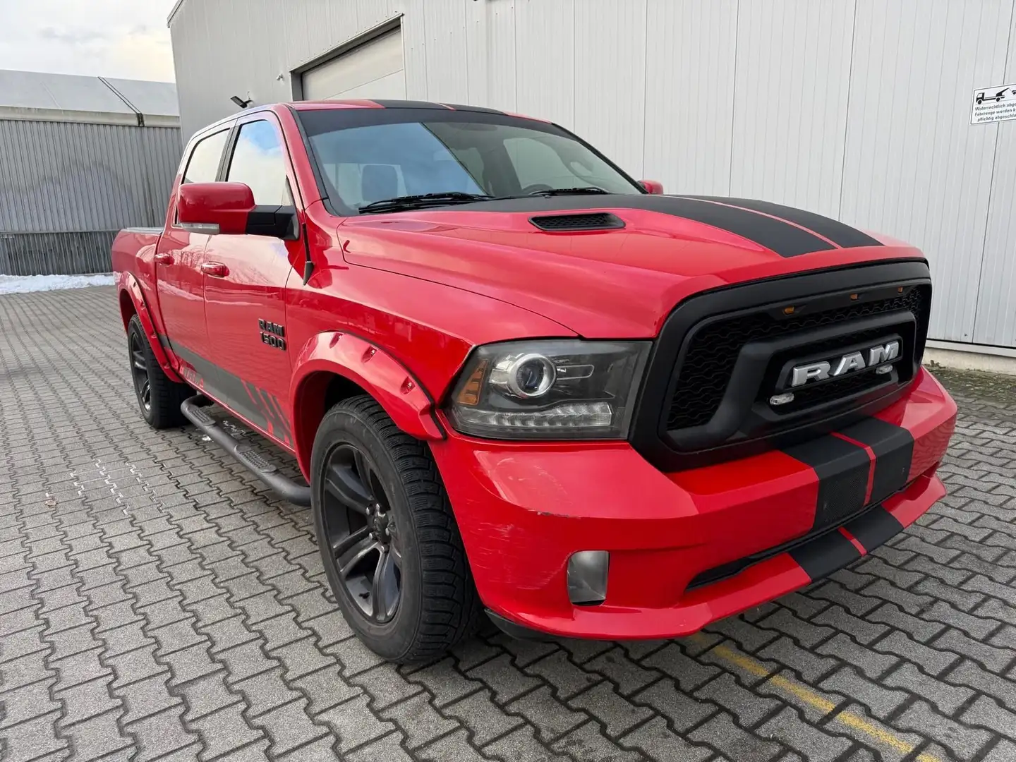 Dodge RAM 5,7 SPORT 8GANG CREWCAB Navi  4x4 EU GAS LPG Rot - 1
