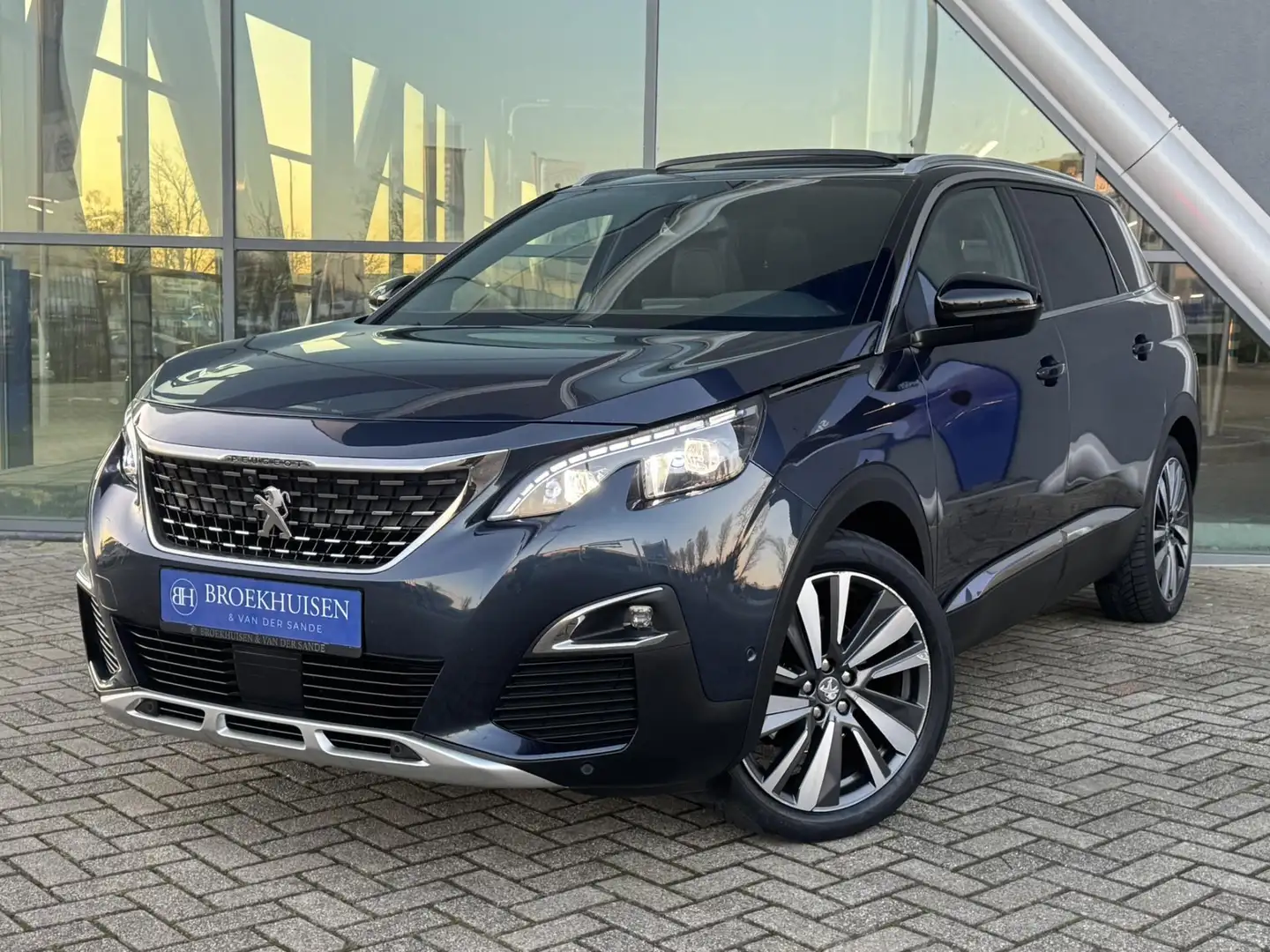 Peugeot 5008 1.2 PureTech Blue Lease GT-Line 131pk Panoramadak Bleu - 1