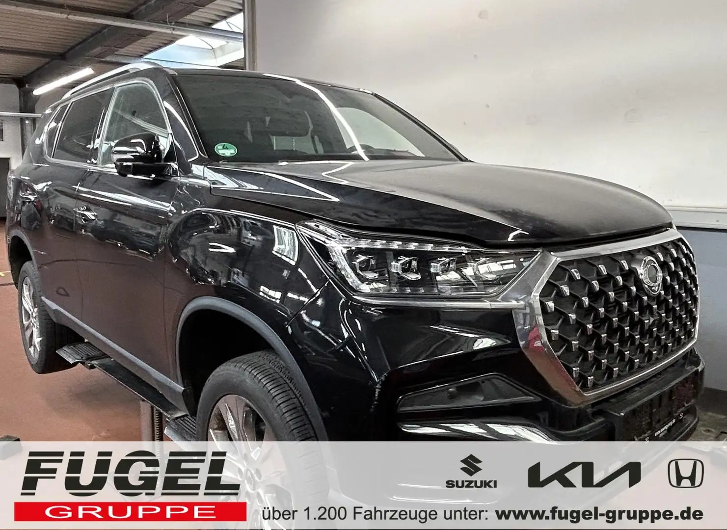SsangYong Rexton 2.2D Sapphire 4WD AT Elegance Pak.|20Z.|Naci|SHZ|R Schwarz - 1