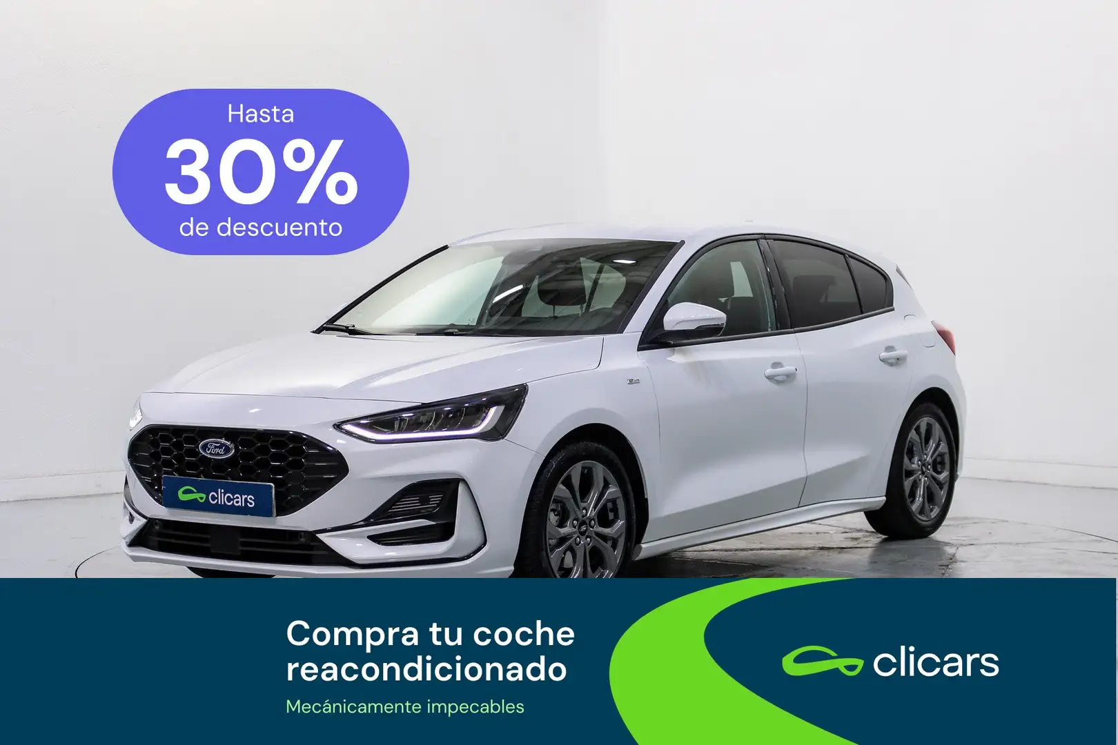 Ford Focus 1.0 Ecoboost MHEV ST-Line X 125 Blanco - 1