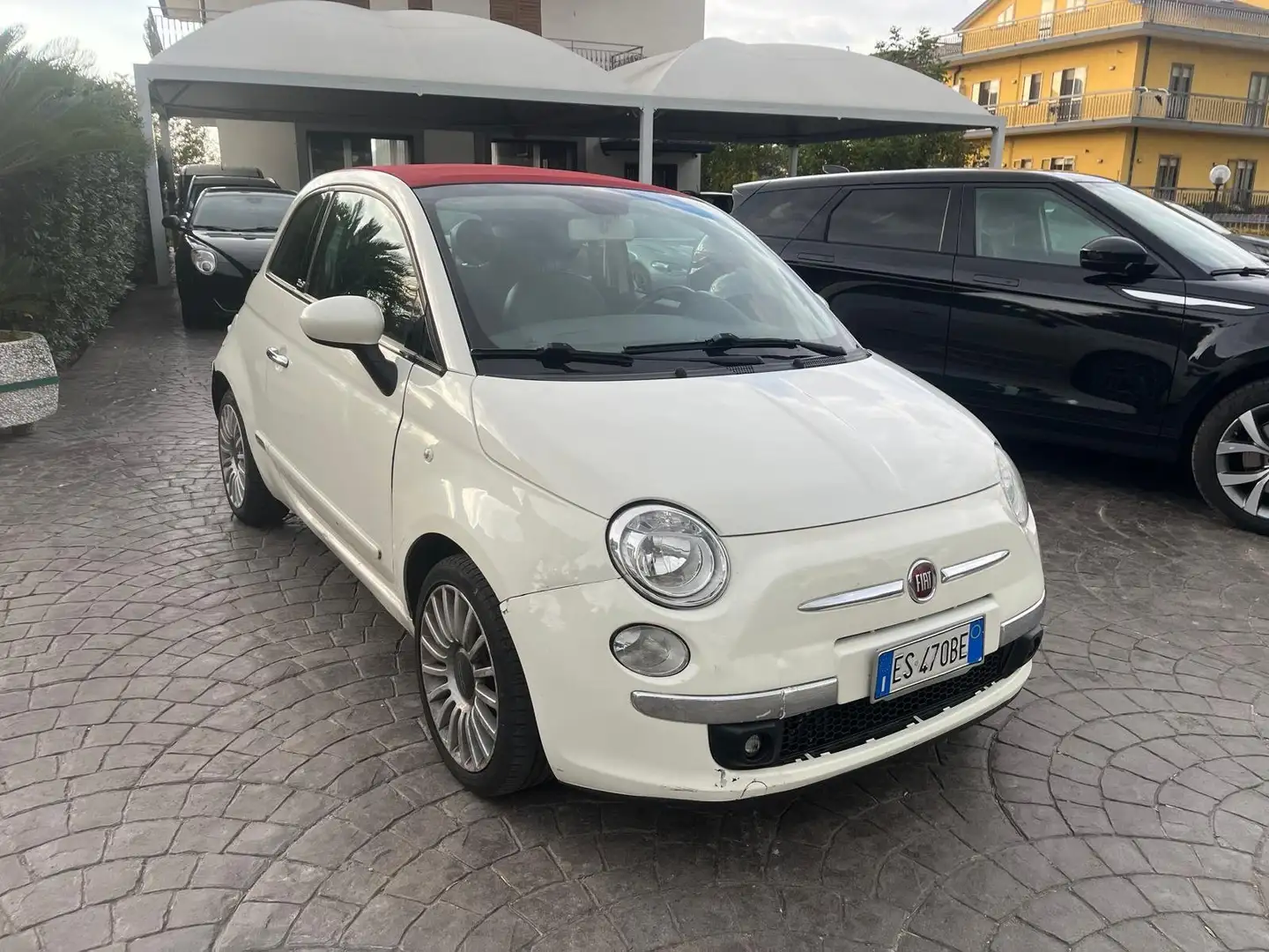Fiat 500C 500C 1.3 mjt 16v Lounge 95cv Bianco - 1