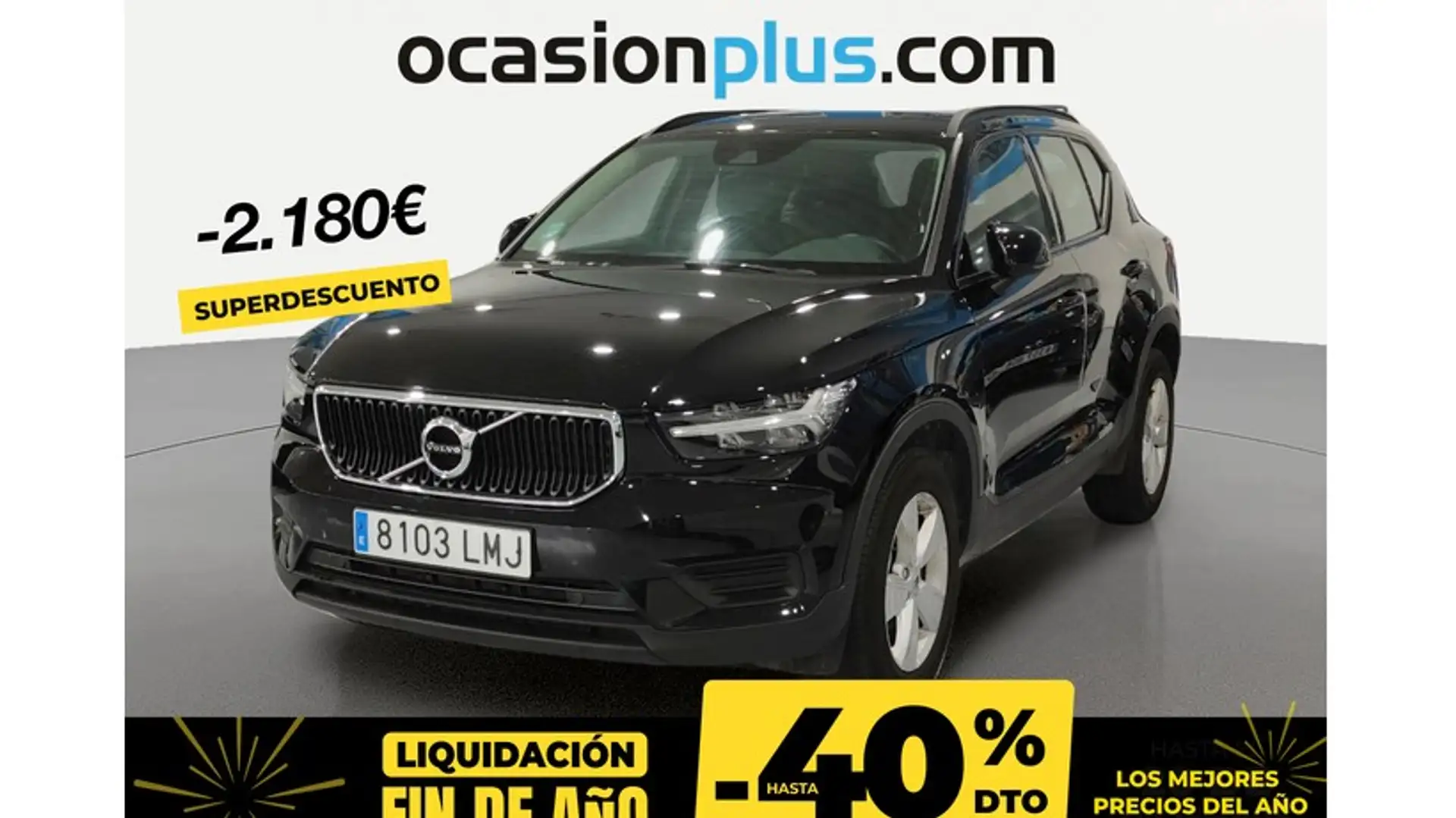 Volvo XC40 T2 Momentum Core Noir - 1